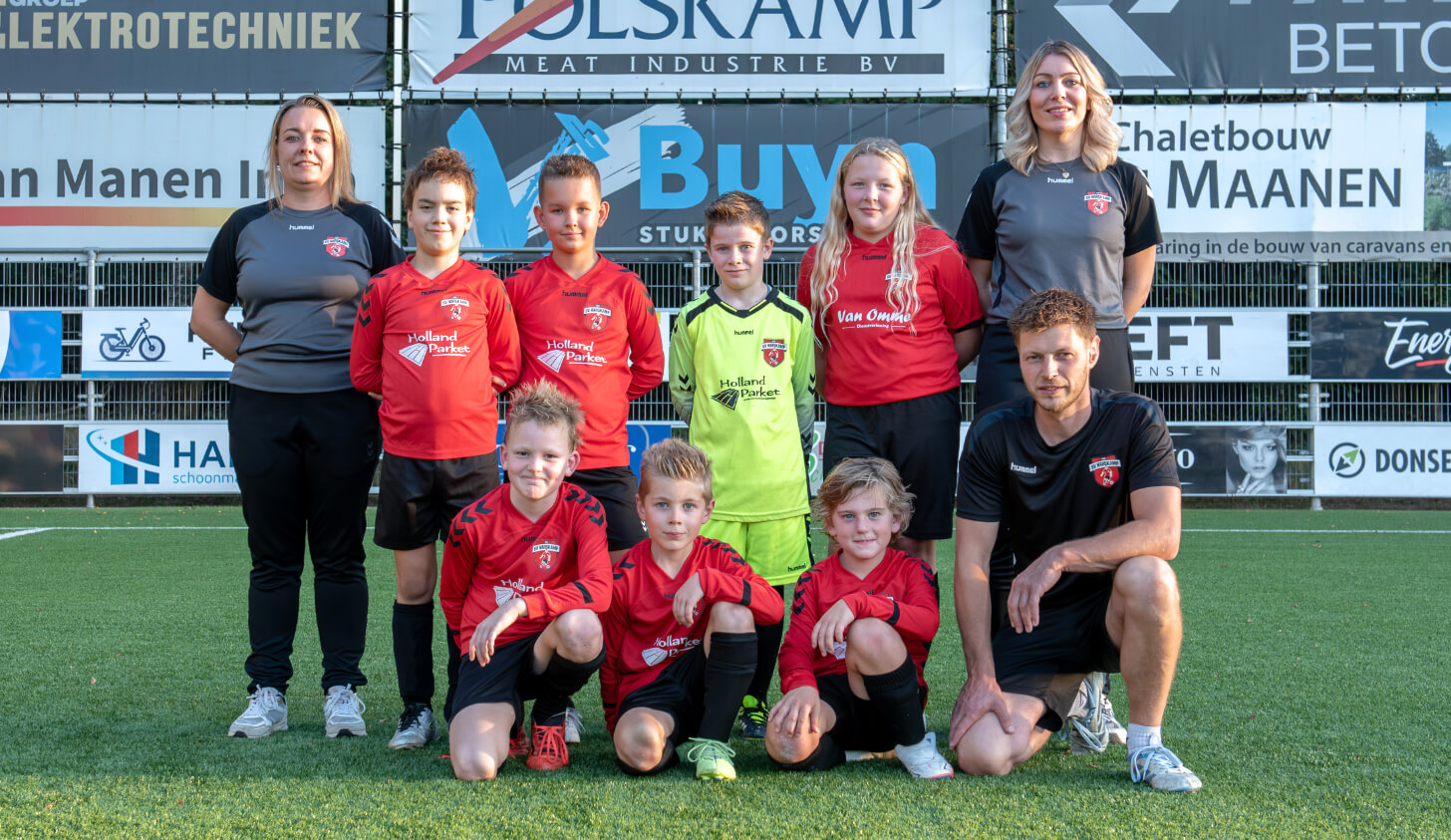 Teamfoto SV Harskamp JO10