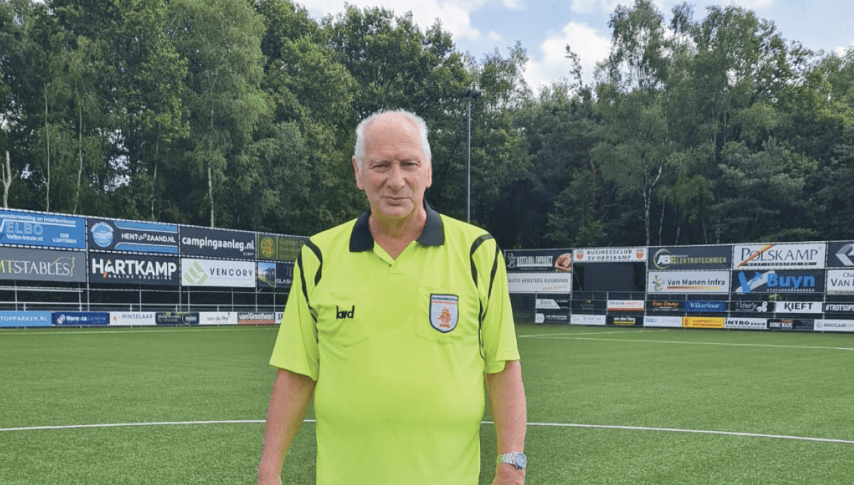 Scheidsrechter Wijnand Westerhuis (67)
